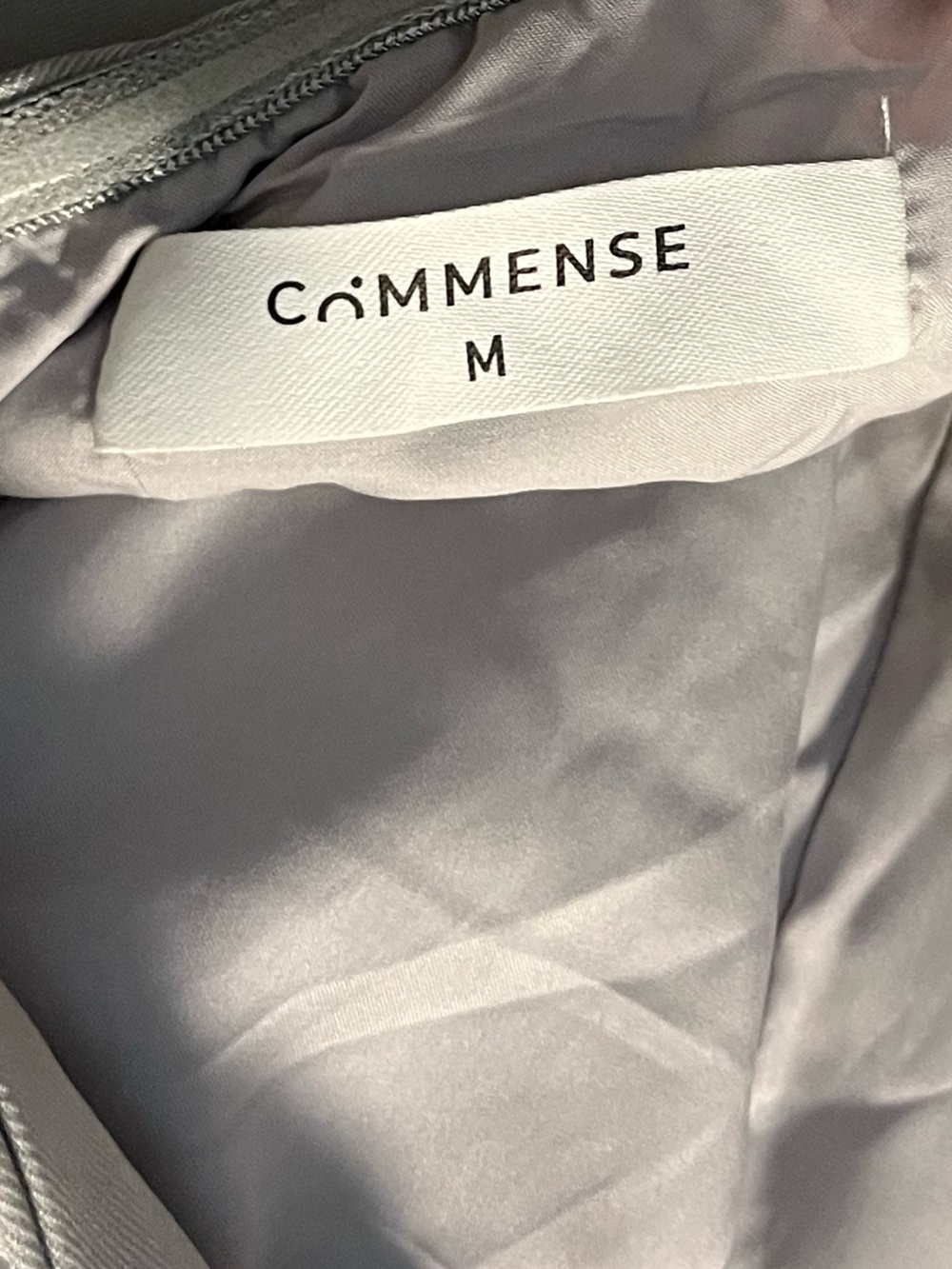 NWOT Commense Pleated Halter Mini Dress - Picture 5 of 7